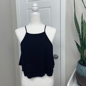 Flouncy Crop Top